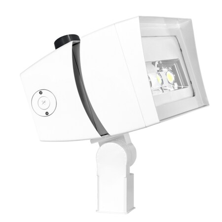 Rab FUTURE FLOOD 230W 4HX4V 5K LED 480V DIM 7P RECEPT SF WH FFLED230SFB44W/480/D10/7PR